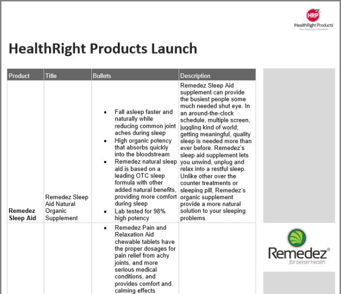 HealthRight Products Launch _2