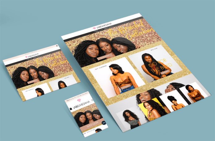 LABELMESAHA Website MockUps